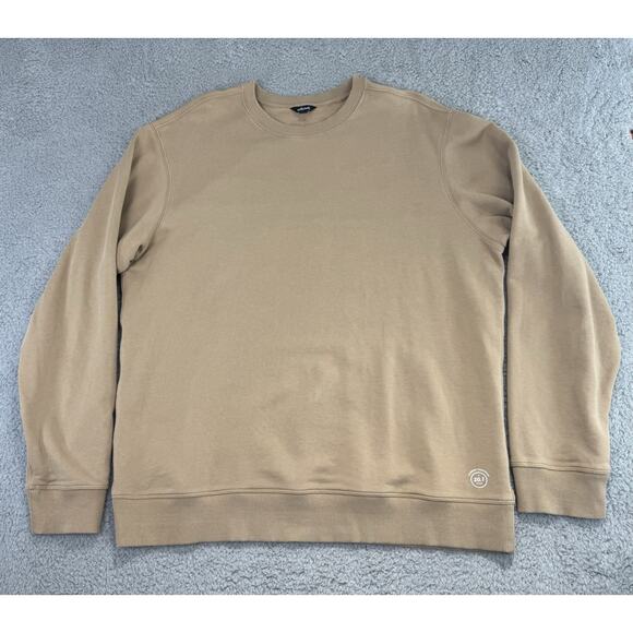Allbirds Sweatshirt Mens Size XXL Crewneck Performance Stretch Hemp Tencel Beige - Picture 1 of 16